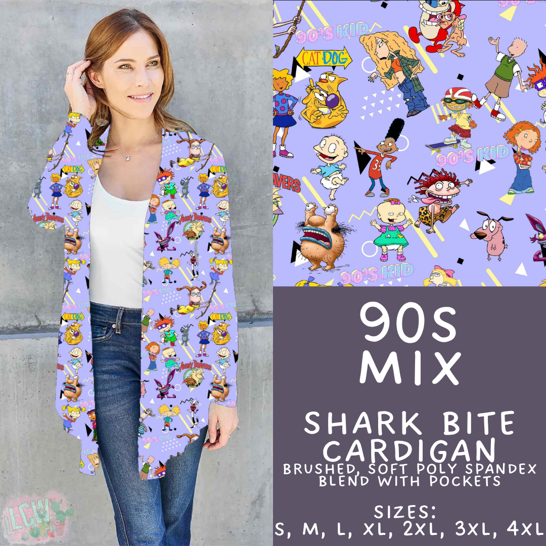 Batch #601 - Cool Characters 19 - Closes 10/21 - ETA mid Dec - 90s Mix Cardigan