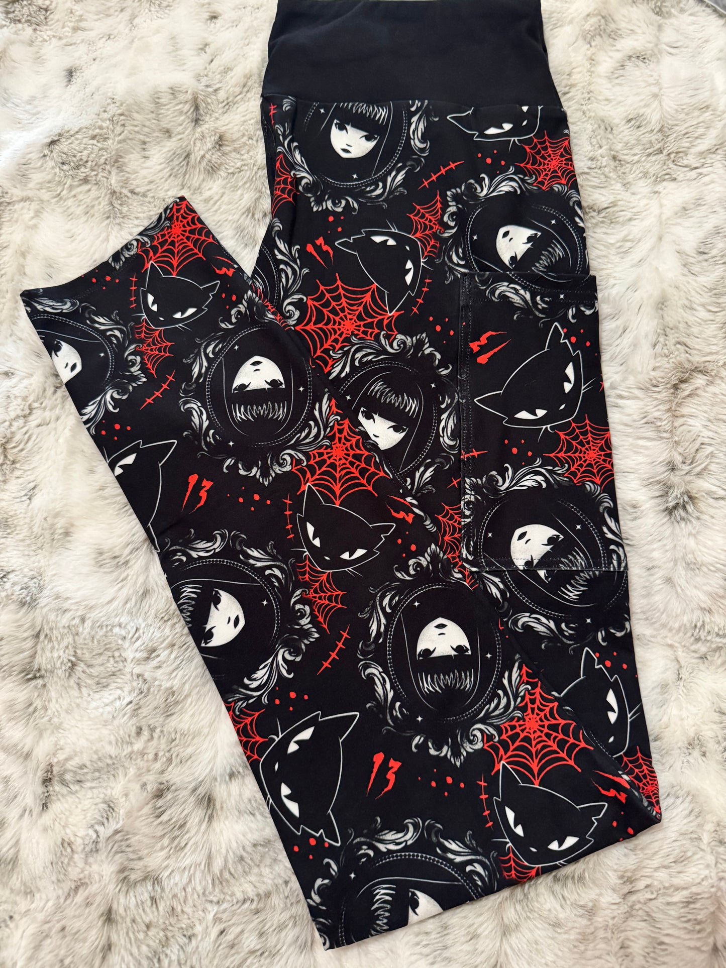 Strange Girl Full Length Leggings With Pockets