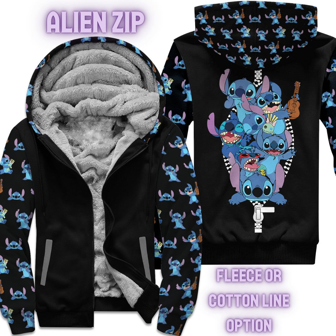 JACKET RUN 14- ALIEN ZIP-FLEECE OR COTTON LINER-PREORDER CLOSING 12/16