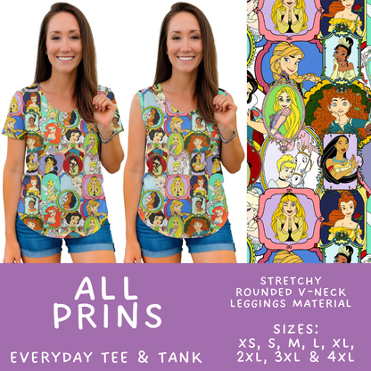 Batch #594 - Magical Faves 25 - Closes 10/5 - ETA early Dec - All Prins Everyday Tank & Tee