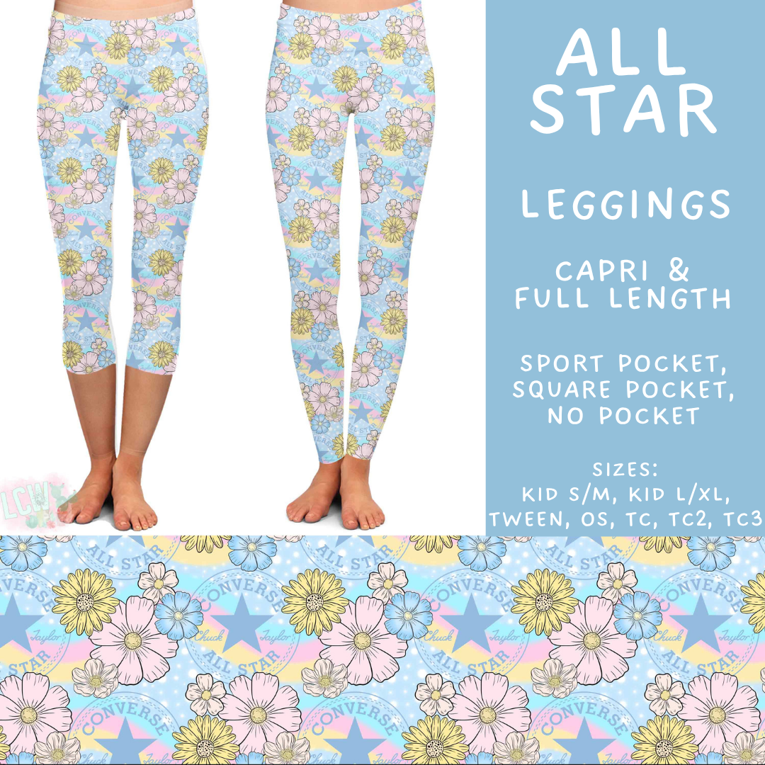 Batch #592 -  Fun Run 27 - Closes 9/30 - ETA late Nov - All Star Full and Capri Length Leggings