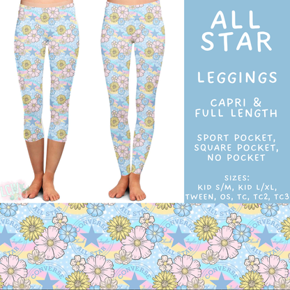 Batch #592 -  Fun Run 27 - Closes 9/30 - ETA late Nov - All Star Full and Capri Length Leggings