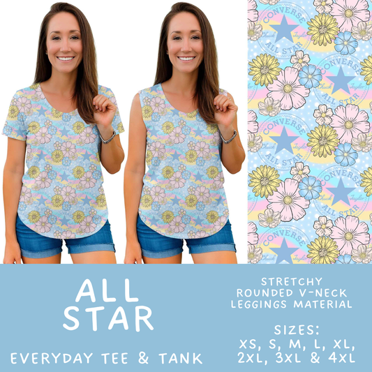 Batch #592 -  Fun Run 27 - Closes 9/30 - ETA late Nov - All Star Everyday Tank & Tee