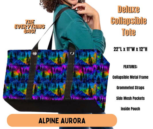 Preorder! Closes 7/2. ETA Oct. Alpine Aurora Collapsible Tote