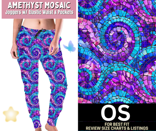 Amethyst Mosaic Joggers