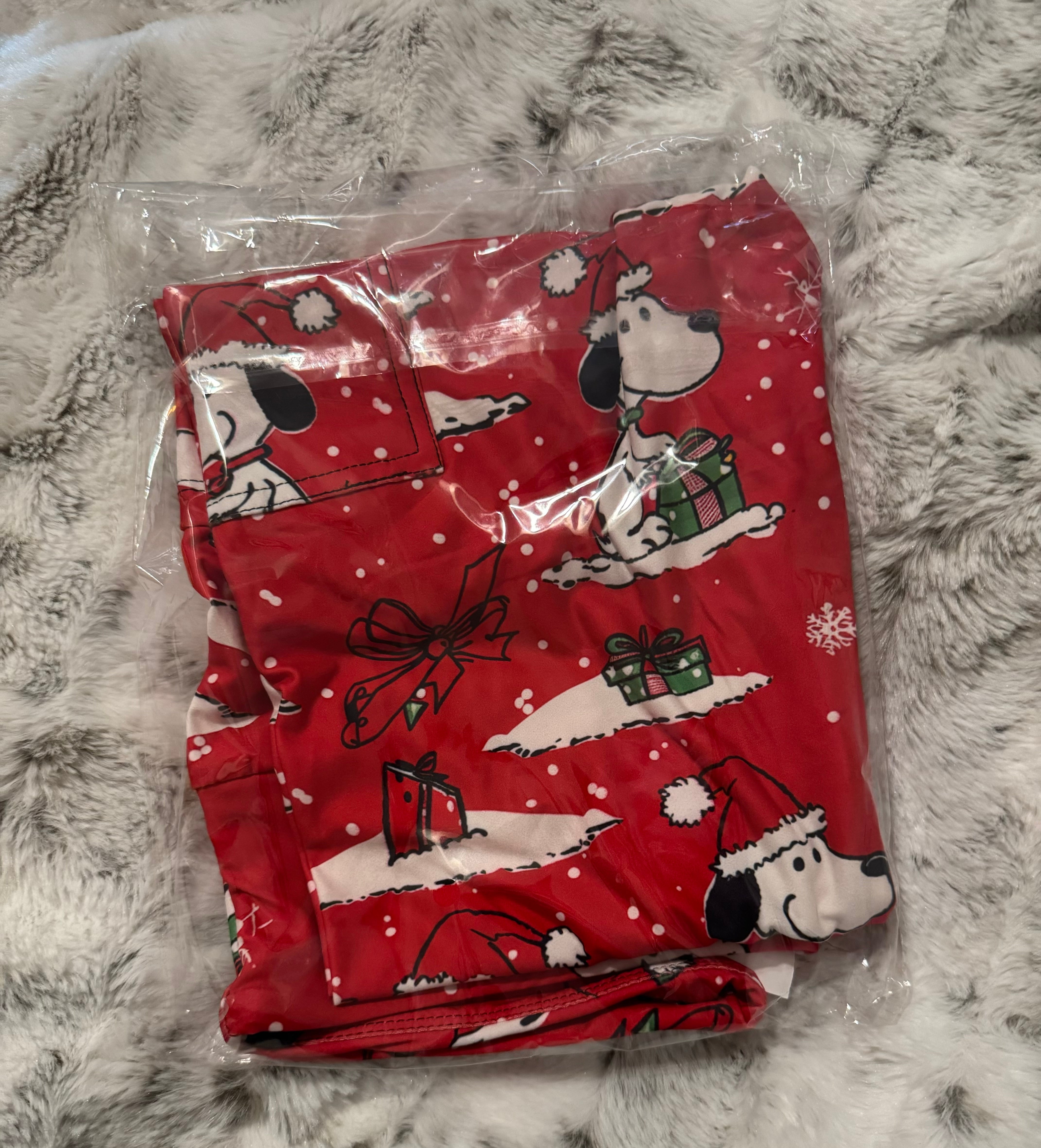 Pup Christmas Friends Full Length Leggings With Pockets