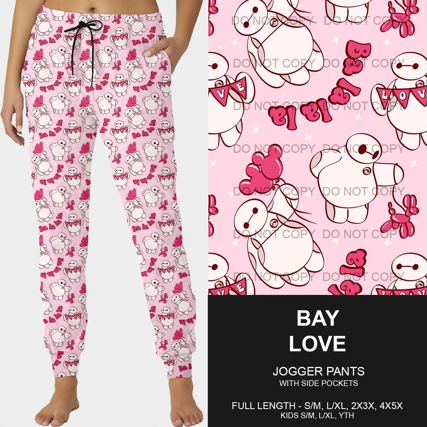 B196 - Preorder Bay Love Joggers (Closes 11/24. ETA late Jan.)