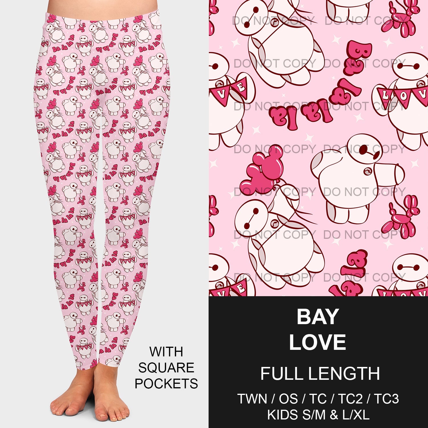 B196 - Preorder Bay Love Leggings w/ Pockets (Closes 11/24. ETA late Jan.)