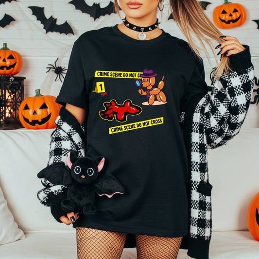 Balloon Dog Crime Digital Files PNG, SVG, Seamless Pattern, Sublimation & DTF