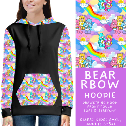 Batch #586 - Cool Characters 18 - Closes 9/16 - ETA mid Nov - Bear RBow Hoodie