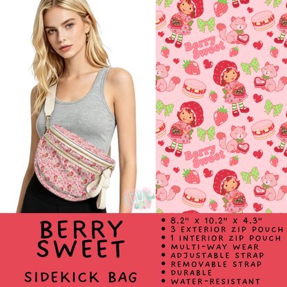 Batch #604 - Sidekick Bag 3 - Closes 10/26 - ETA mid/late Dec - Berry Sweet Sidekick Bag