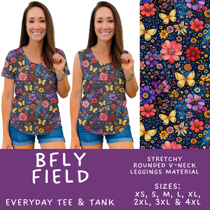 Batch #607 - Fun Run 28 - Closes 11/2 - ETA early Jan - BFly Field Everyday Tank & Tee