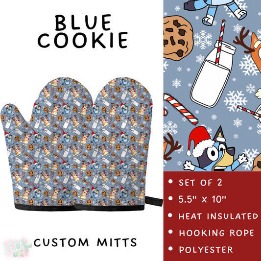 Batch #591 - Baking Spirits Bright 3 - Closes 9/28 - ETA mid/late Nov - Blue Cookie Oven Mitts