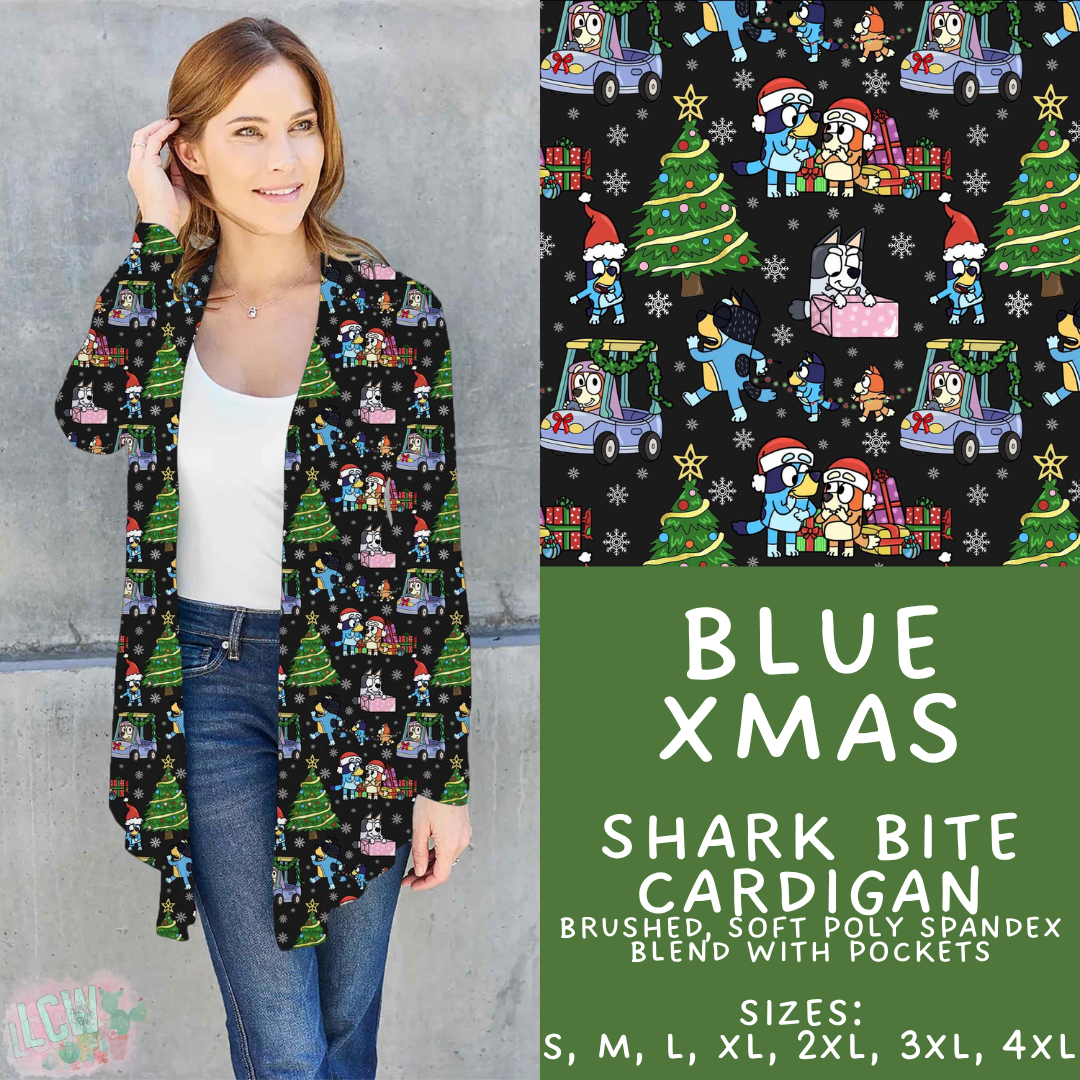 Batch #598 - Magical Character Christmas 2 - Closes 10/14 - ETA early Dec - Blue Xmas Cardigan
