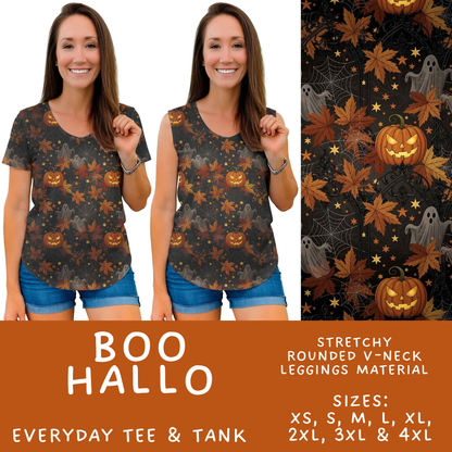Batch #574 - HalloThanksMas - Closes 8/24 - ETA mid/late October - Boo Hallo Everyday Tank & Tee