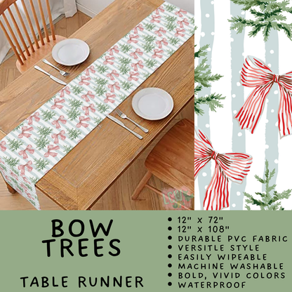 Batch #588 - Table Runners - Closes 9/21 - ETA early/mid Nov - Bow Trees Table Runner