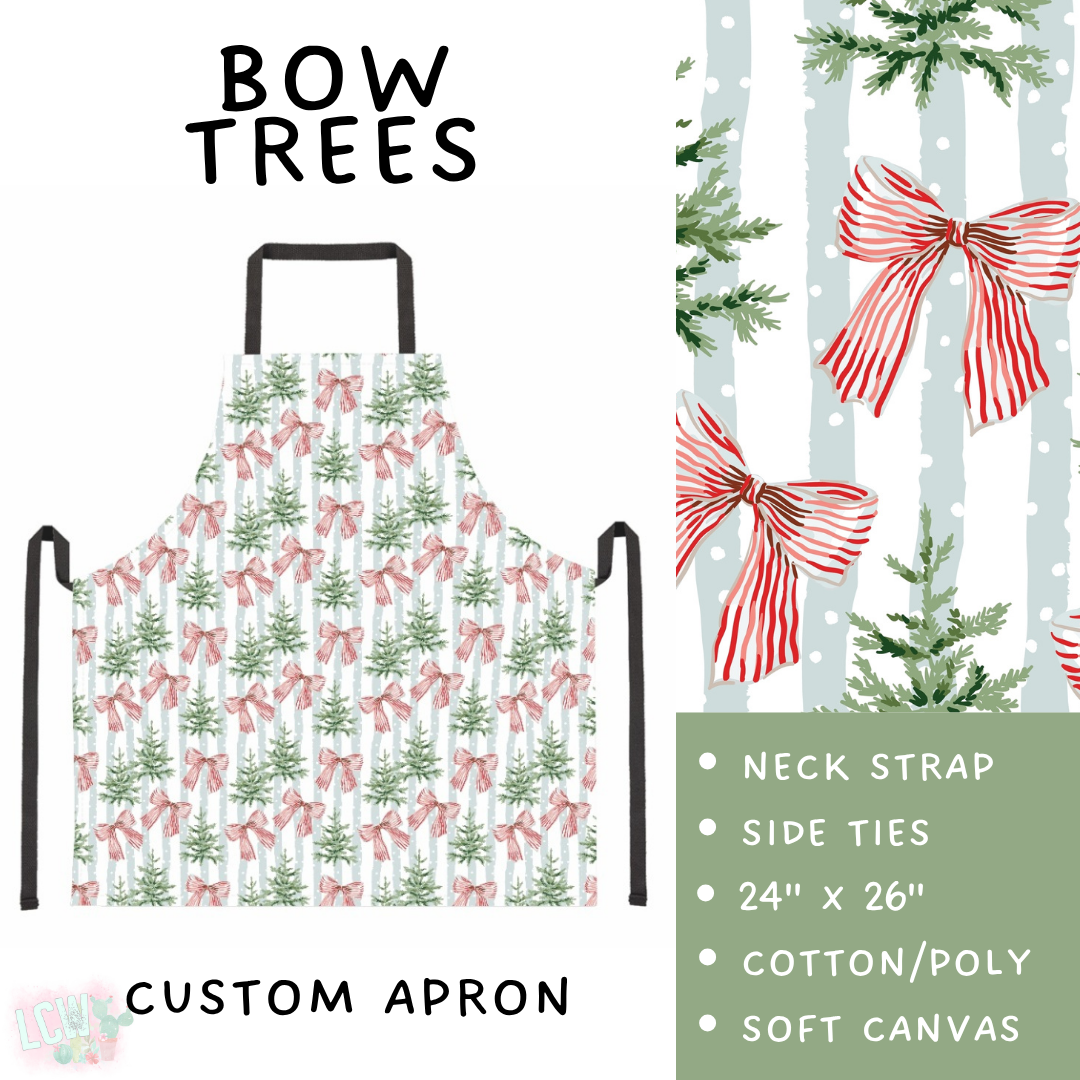 Batch #591 - Baking Spirits Bright 3 - Closes 9/28 - ETA mid/late Nov - Bow Trees Apron