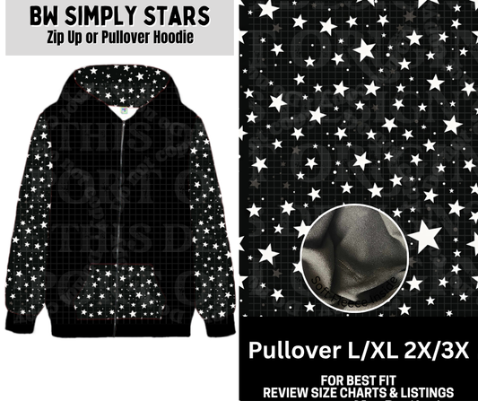 BW Simply Stars Pullover Hoodie