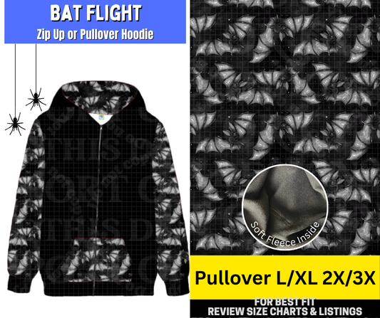 Bat Flight Pullover Hoodie