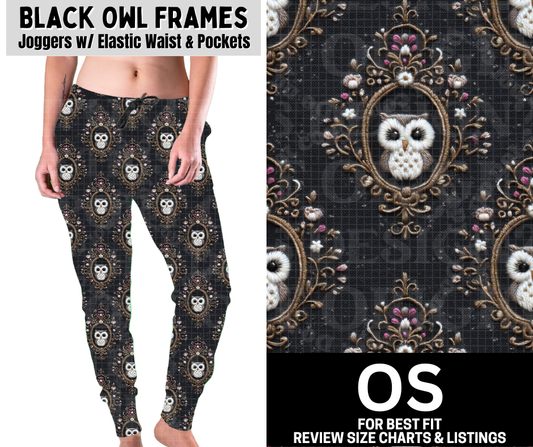 Black Owl Frames Joggers