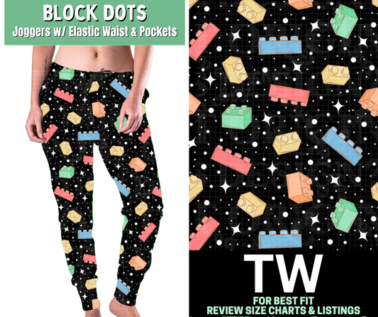 Block Dots Joggers