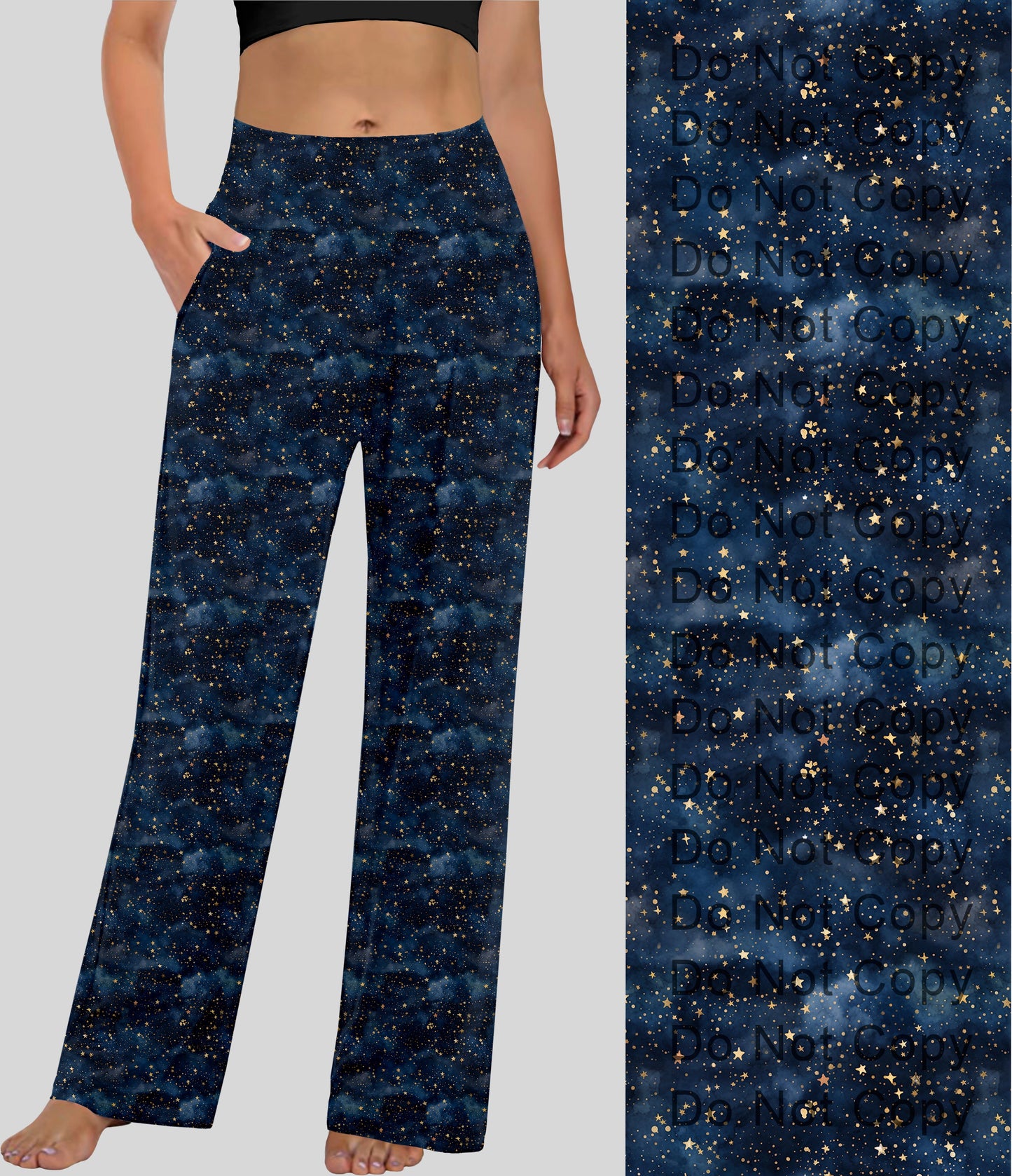 RTS - Blue Starry Sky Lounge Pants