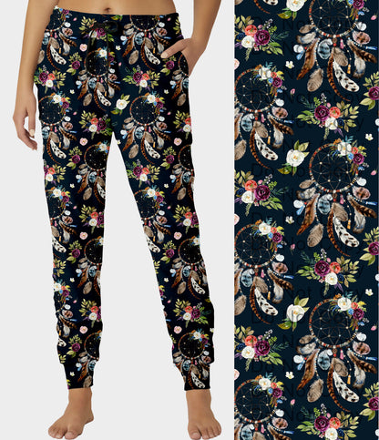 RTS - Boho Dreamcatcher Joggers