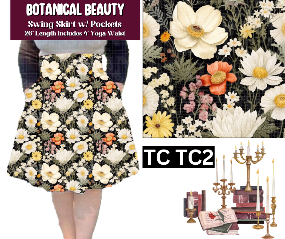 Botanical Beauty Swing Skirt