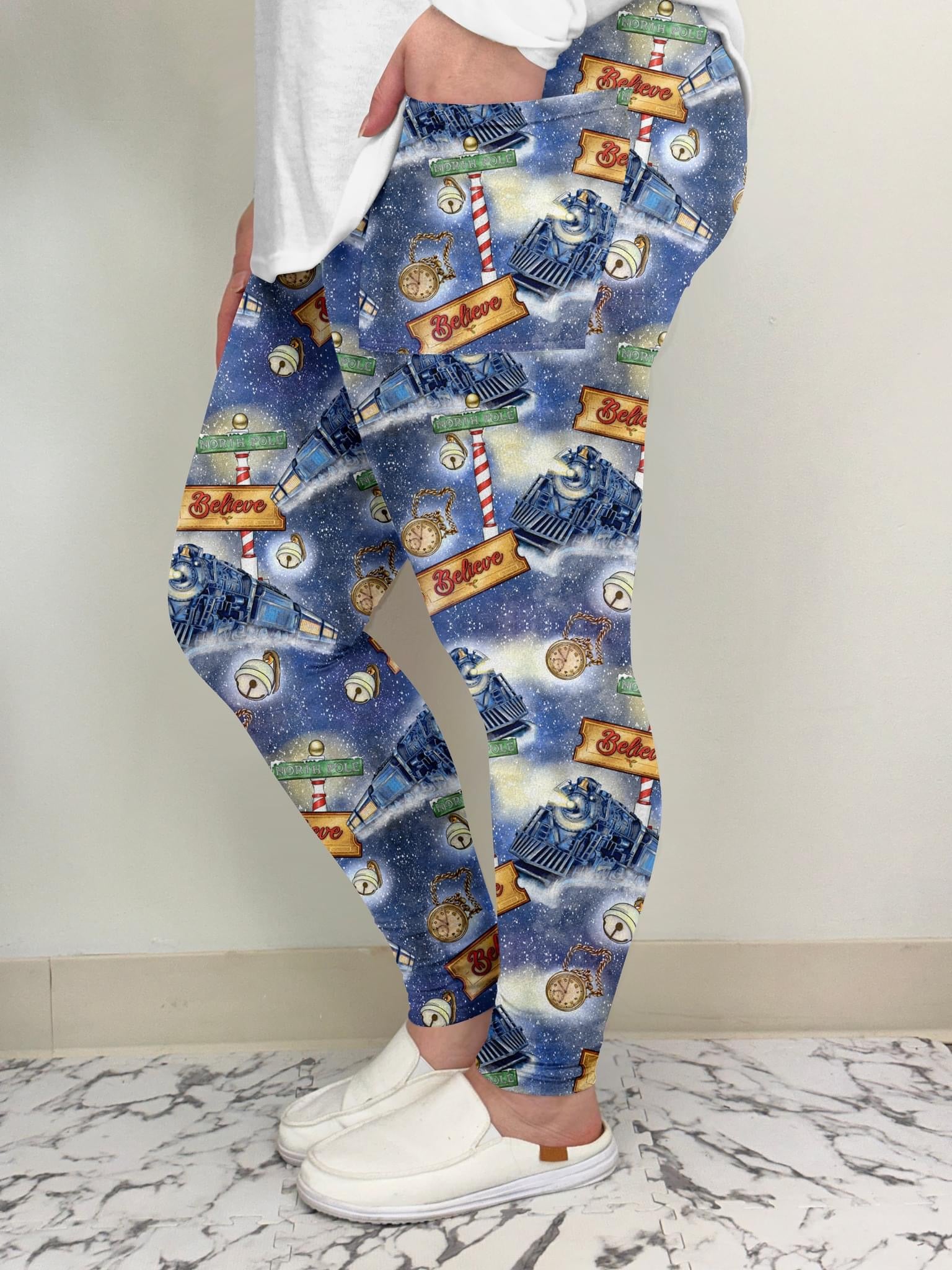 Believe Train Express Leggings With Pockets