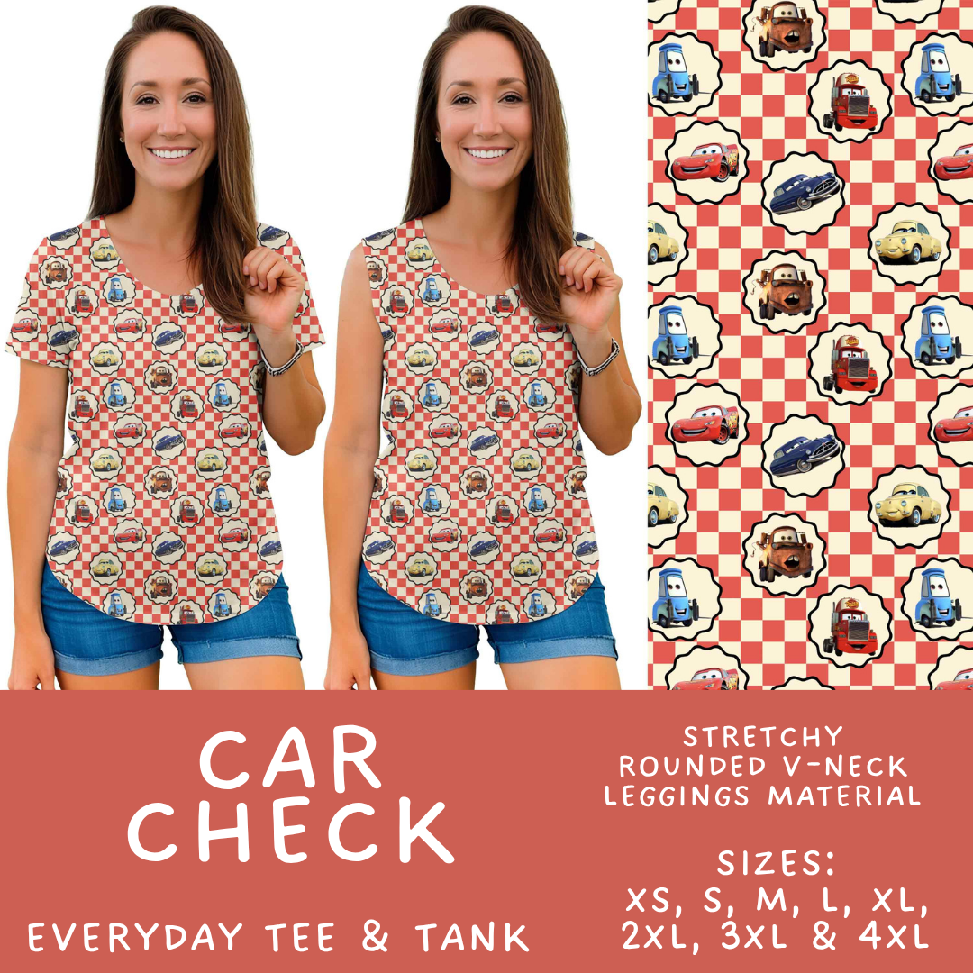 Batch #585 - Magical Faves 24 - Closes 9/14 - ETA mid Nov - Car Check Everyday Tank & Tee