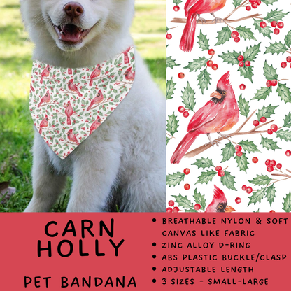 Batch #576 - Pet Gear 2 - Closes 8/28 - ETA late October - Carn Holly Pet Bandana