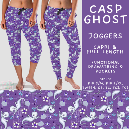 Batch #601 - Cool Characters 19 - Closes 10/21 - ETA mid Dec - Casp Ghost Full and Capri Length Joggers