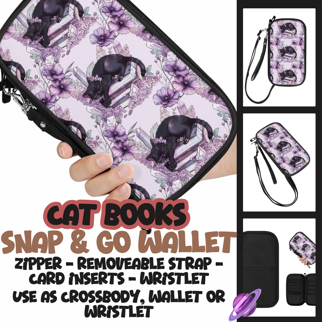 CAT BOOKS - SNAP & GO WALLETS PREORDER CLOSING 12/18