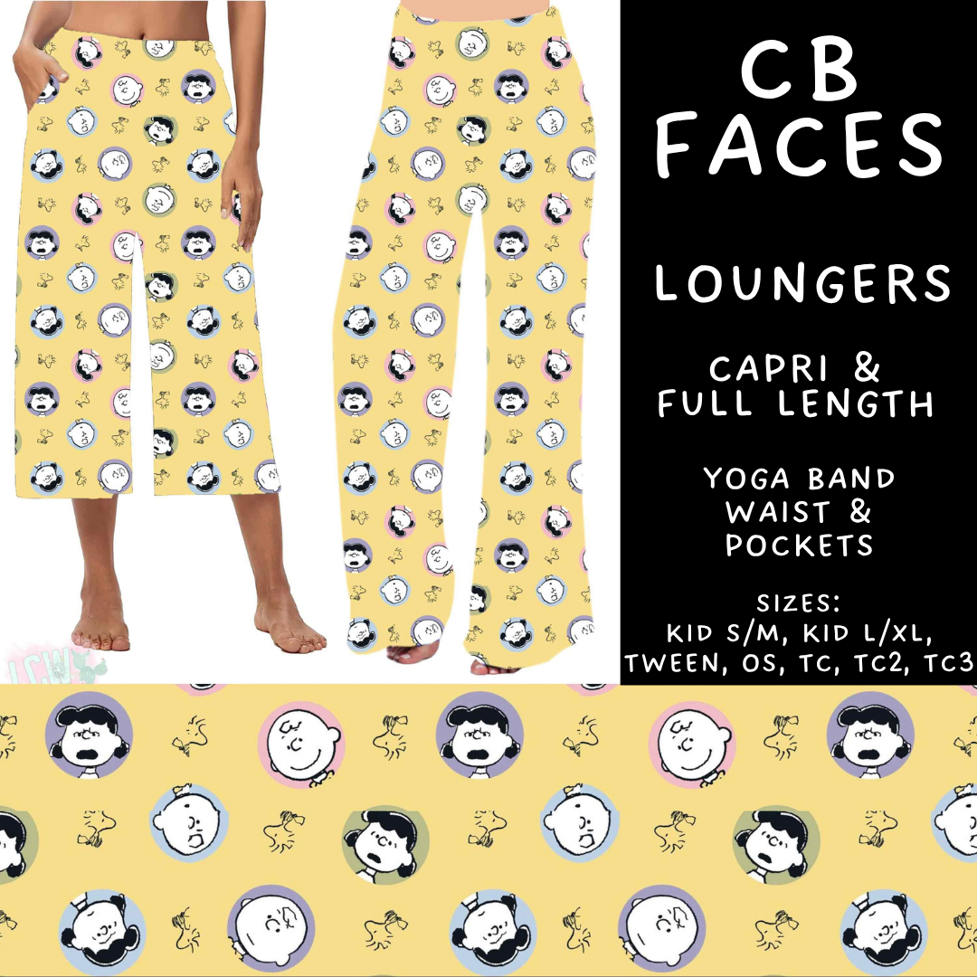 Batch #601 - Cool Characters 19 - Closes 10/21 - ETA mid Dec - CB Faces Capri and Full Length Loungers