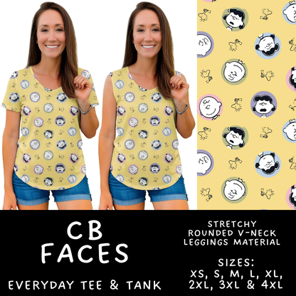 Batch #601 - Cool Characters 19 - Closes 10/21 - ETA mid Dec - CB Faces Everyday Tank & Tee