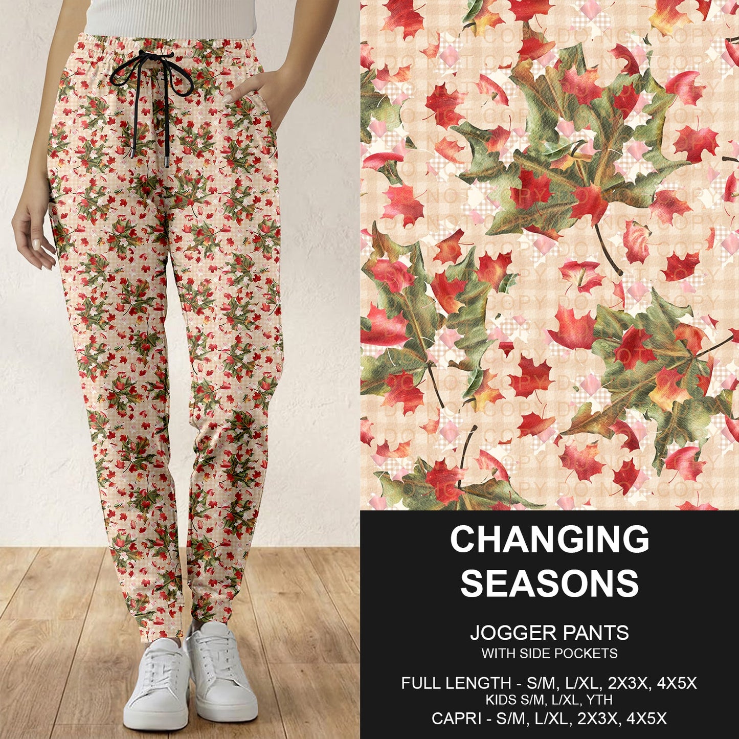 B308 - Preorder Changing Seasons Joggers (Closes 8/16. ETA: late Oct.)