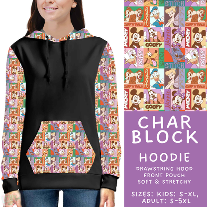 Batch #585 - Magical Faves 24 - Closes 9/14 - ETA mid Nov - Char Block Hoodie