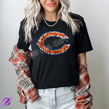 CHI SEQUIN FB UNISEX TEE ADULTS/KIDS