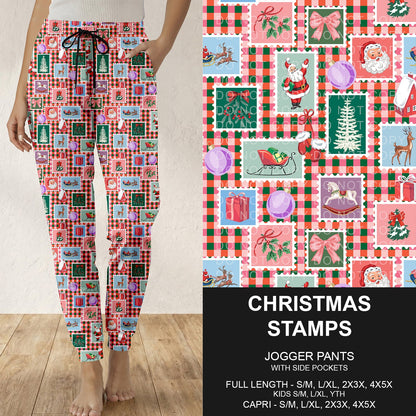 B315 - Preorder Christmas Stamps Joggers (Closes 10/04. ETA: early Dec.)