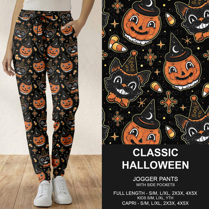 B307 - Preorder Classic Halloween Joggers (Closes 8/02. ETA: early Oct.)