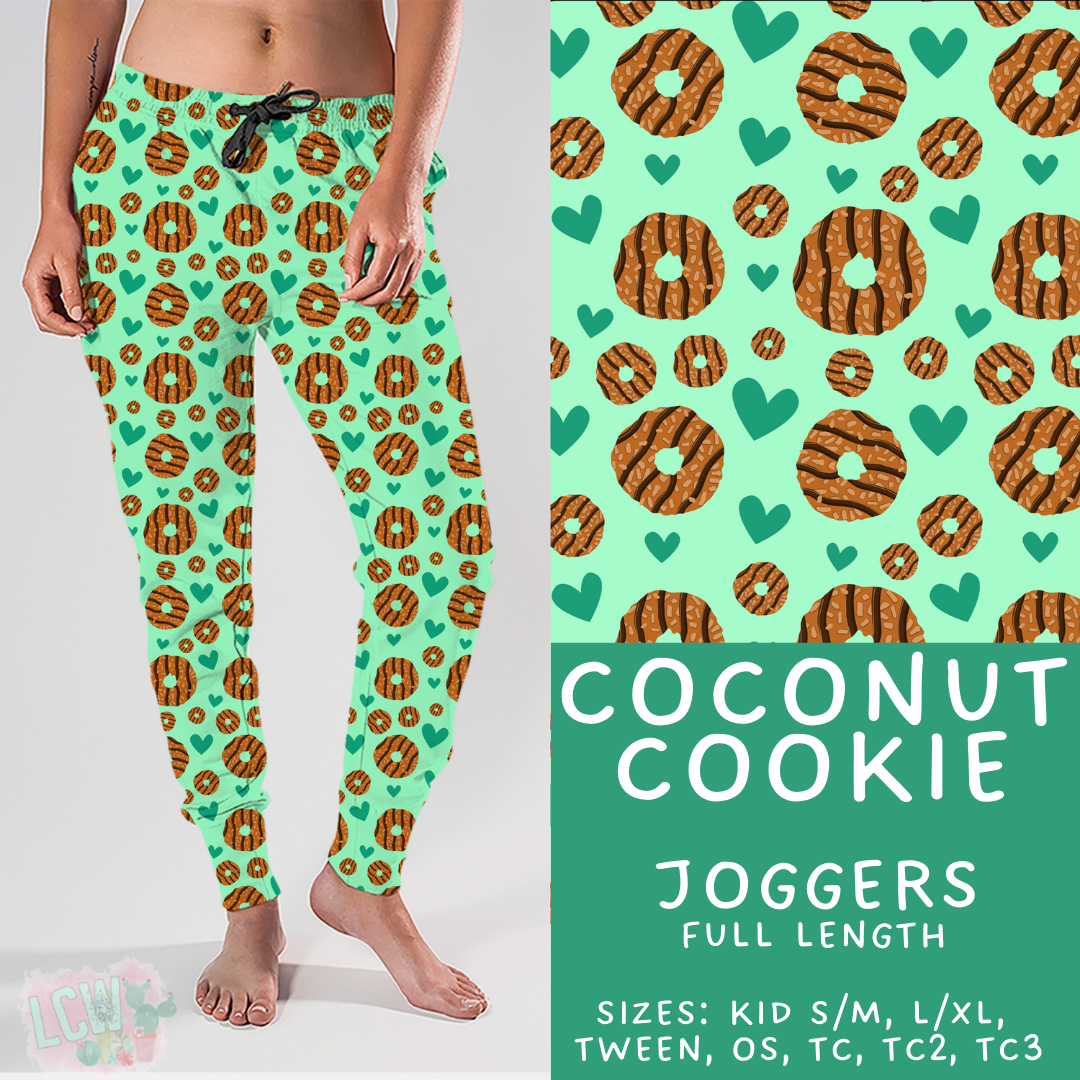 Batch #610 - Cookie Dealer 3 - Closes 11/9 - ETA early Jan - Coconut Cookie Joggers