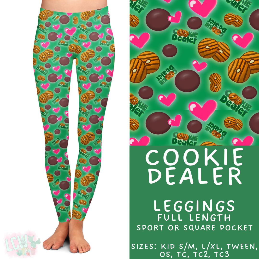 Batch #610 - Cookie Dealer 3 - Closes 11/9 - ETA early Jan - Cookie Dealer Full Length Leggings