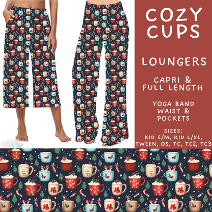 Batch #600 - Jingle all the Way 2 - Closes 10/19 - ETA early/mid Dec - Cozy Cups Capri and Full Length Loungers