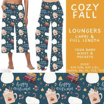 Batch #582 - Hello Fall 3 - Closes 9/7 - ETA early Nov - Cozy Fall Capri and Full Length Loungers
