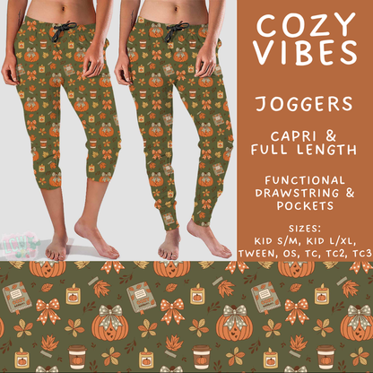Batch #582 - Hello Fall 3 - Closes 9/7 - ETA early Nov - Cozy Vibes Full and Capri Length Joggers