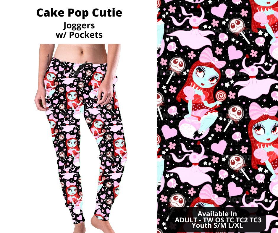 Preorder! Closes 11/28. ETA Feb. Cake Pop Cutie Joggers