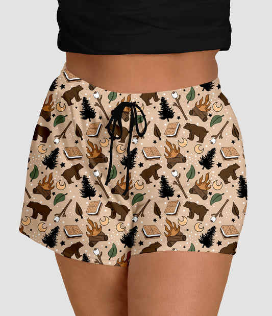 RTS - Campfire S'mores Jogger Shorts