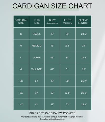 B268 - Preorder Clover Heart Kaleidoscope Cardigan w/ Pockets (Closes 12/28. ETA: mid Feb.)