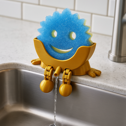 SCRUB DAD SPONGE HOLDER-3D PRINTED