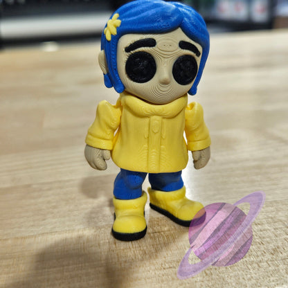 BUTTON EYES-3D PRINTED STRAW BUDDY